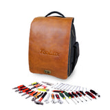 17" Precision Tool Backpack w/ Real Leather Flap